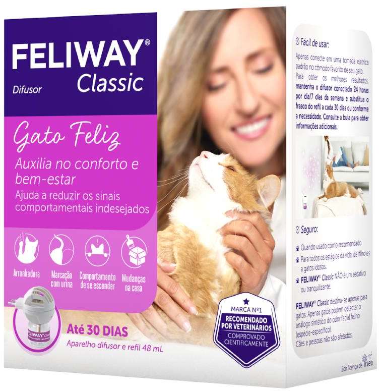 Feliway Classic Ceva - Difusor + Refil 48 mL