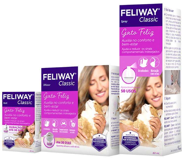 Feliway Classic Ceva Refil para Difusor Elétrico - 48 mL