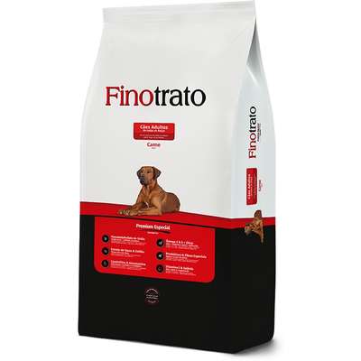 Ração Seca Finotrato Carne para Cães Adultos