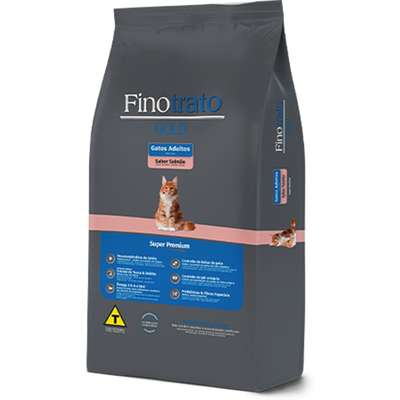 Ração Seca Finotrato Gold Salmão para Gatos Adultos