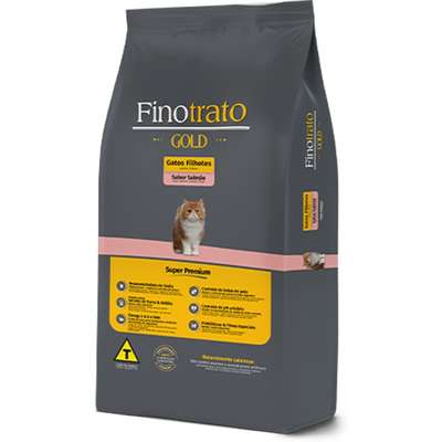 Ração Seca Finotrato Gold Salmão para Gatos Filhotes