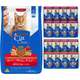 Kit Cat Chow Ração Seca Carne e Rações Úmidas com 8 Carne , 8 Frango Gatos Adultos - 16 Saches + 10,1 Kg