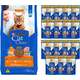 Kit Cat Chow Ração Seca Peixe e Rações Úmidas com 15 Peixe Gatos Castrados - 15 Saches + 10,1 Kg