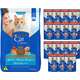 Kit Cat Chow Ração Seca Defense Plus Peixe e Rações Úmidas com 15 Carne Gatos Adultos - 15 Saches + 7,5 Kg