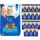 Kit Cat Chow Ração Seca Defense Plus Carne e Rações Úmidas com 15 Carne Gatos Adultos - 15 Saches + 7,5 Kg