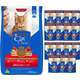 Kit Cat Chow Ração Seca Carne e Rações Úmidas com 15 Carne Gatos Adultos - 15 Saches + 7,5 Kg