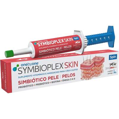 Suplemento Simbiótico Spin Pet Symbioplex Skin para Cães