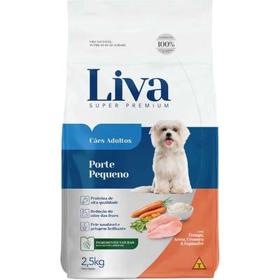 Ração Seca Liva para Cães Adultos de Raças Pequenas