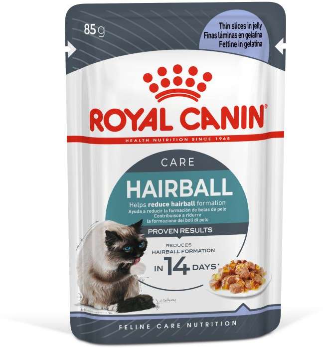 Ração Úmida Royal Canin Hairball para Gatos - 85 g - 36 Unidades