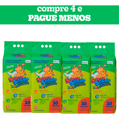 Kit Tapete Higiênico Super Secão Citrus