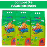 Kit Tapete Higiênico Super Secão Citrus - 90 Unidades (3 Pacotes)