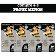 Tapete Higiênico Super Secão Black Premium - 120 Unidades (4 Pacotes)