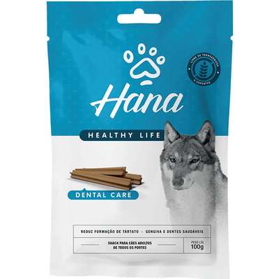 Snack Hana Healthy Life para Cães Adultos Sabor Frango Cuidado com