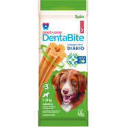 Stick Spin Pet DentaBite para Cães Adultos Raças Médias e Pequenas - 48g