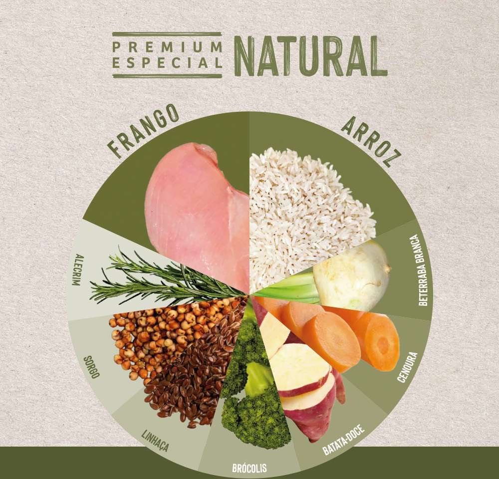 Ração Seca Quatree Life Frango e Arroz Cães Adultos Raças Médias e Grandes - 15Kg