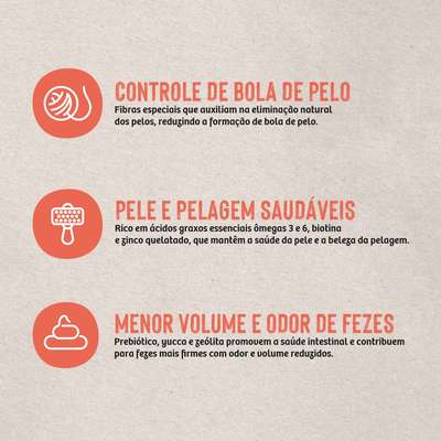 Ração Seca Quatree Life Salmão e Arroz Gatos Castrados