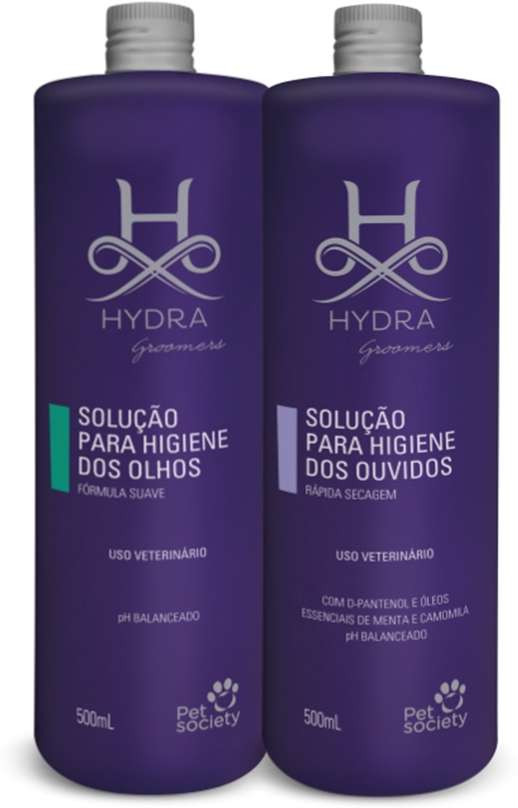 Kit Hydra Groomers Higiene dos Olhos e dos Ouvidos - Kit