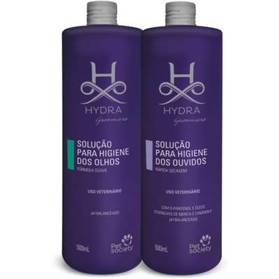Kit Hydra Groomers Higiene dos Olhos e dos Ouvidos - Kit