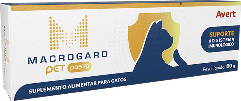 Suplemento Avert Macrogard pasta para Gatos - 60 g