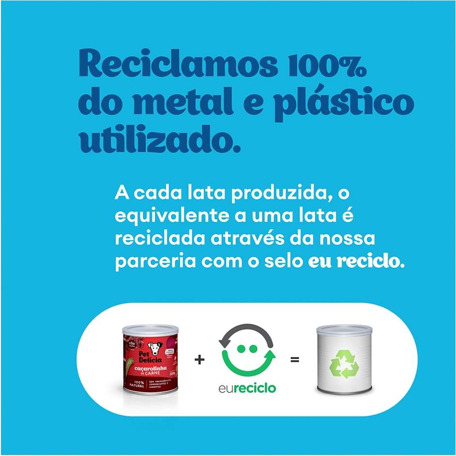 Ração Úmida Pet Delícia Natural Frango Fit Light para Gatos - 320 g