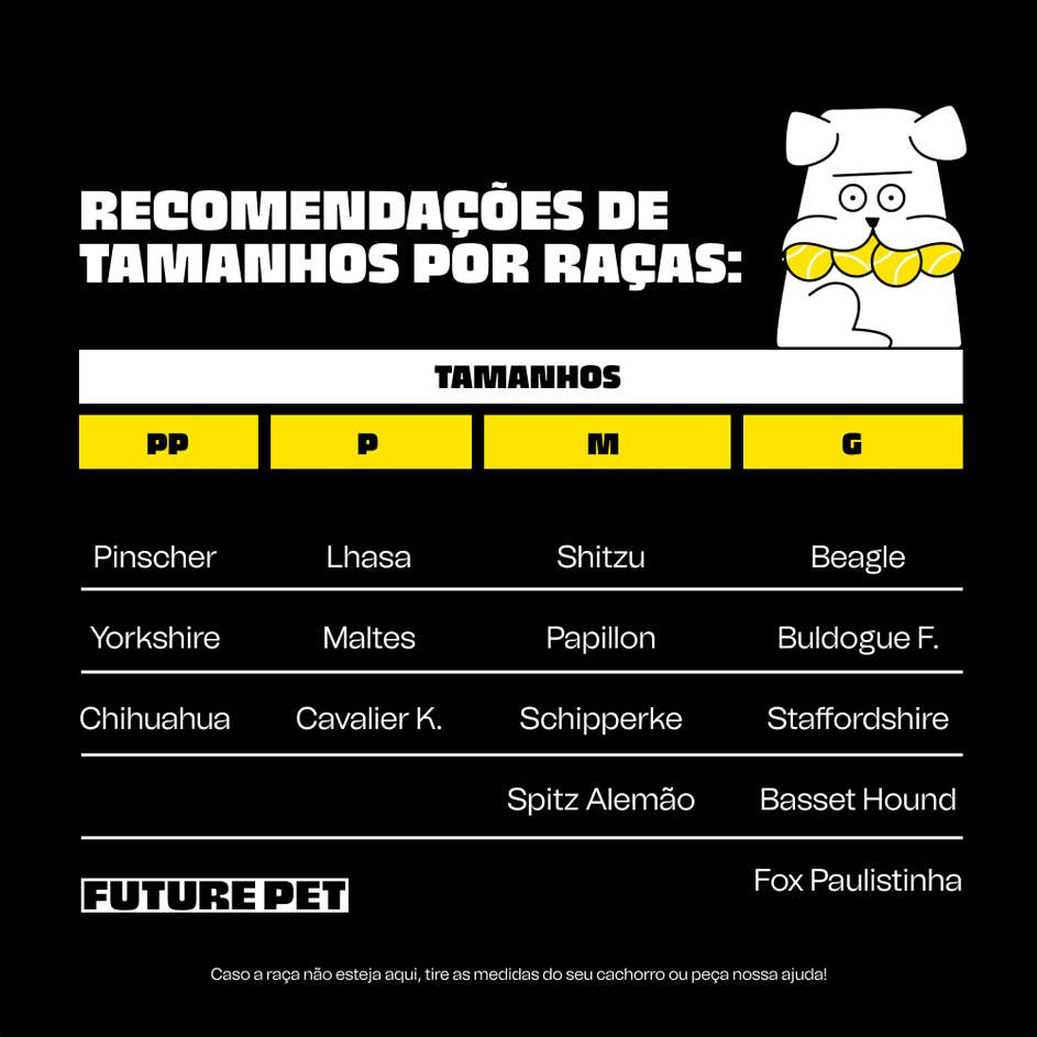Capa de Chuva Future Pet La Casa de Papel para Cães - Tam. PP