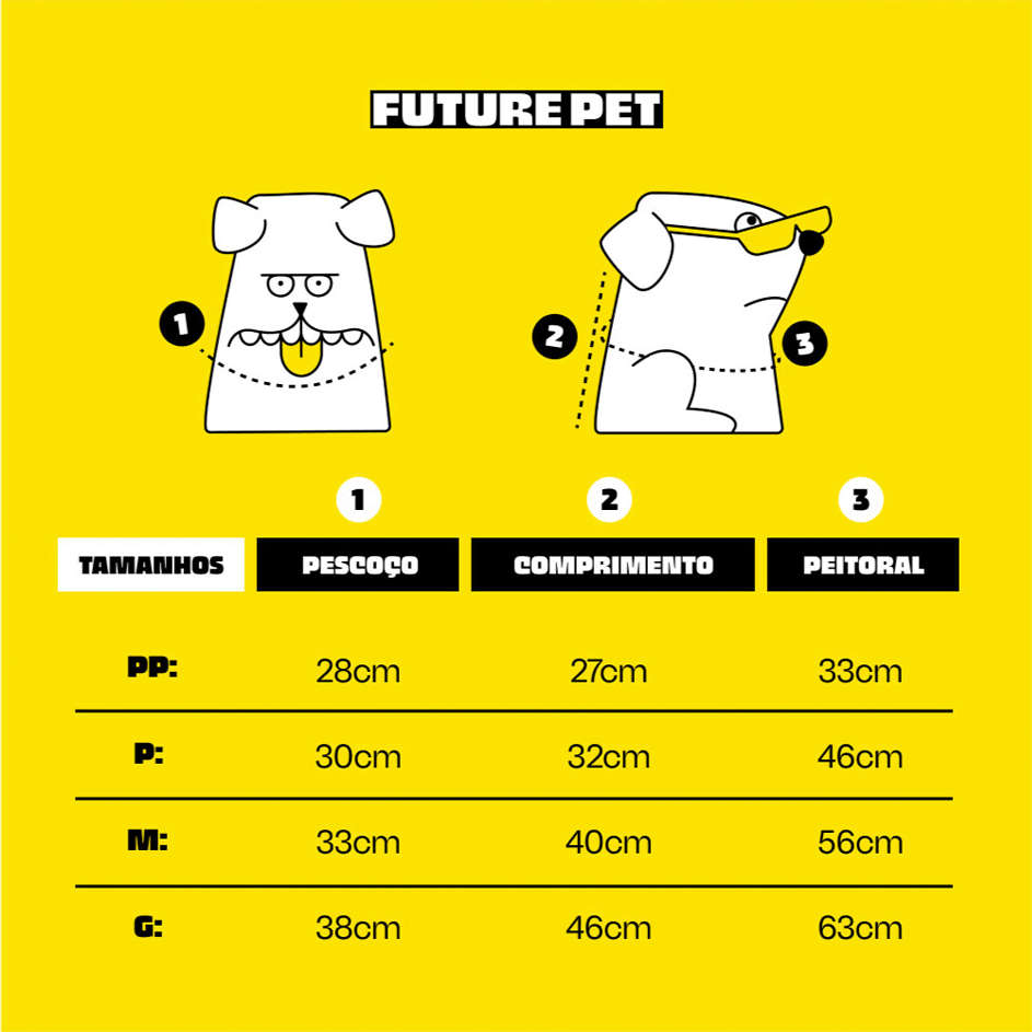 Capa de Chuva Future Pet La Casa de Papel para Cães - Tam. PP