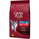 Ração GranPlus Carne e Arroz para Gatos Castrados