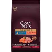 Ração Seca GranPlus Gourmet Salmão & Frango para Gatos Castrados