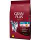 Ração GranPlus Menu Salmão e Arroz para Gatos Castrados Adultos