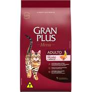 Ração GranPlus Salmão e Arroz para Gatos Adultos - 3Kg