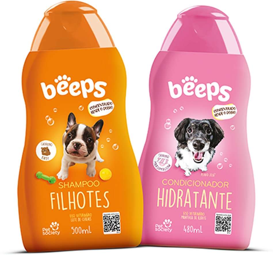 Kit Beeps Shampoo e Condicionador Hidratante - Kit
