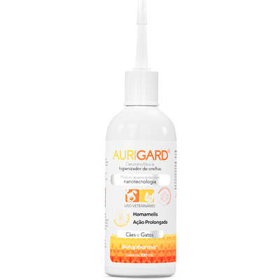 Higienizador de Orelhas Botupharma Aurigard para Cães e Gatos