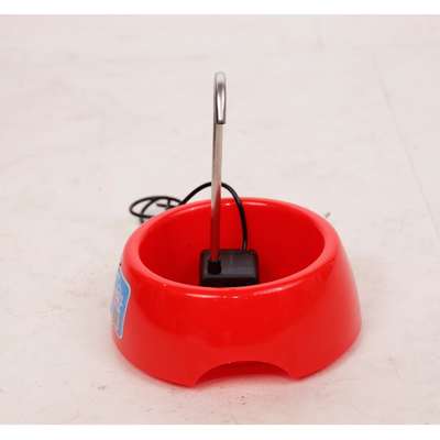 Fonte Splash Mini USB e Comedouro Vermelho