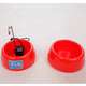 Fonte Splash Mini USB e Comedouro Vermelho