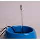 Fonte Splash Mini USB e Comedouro Azul
