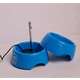 Fonte Splash Mini USB e Comedouro Azul