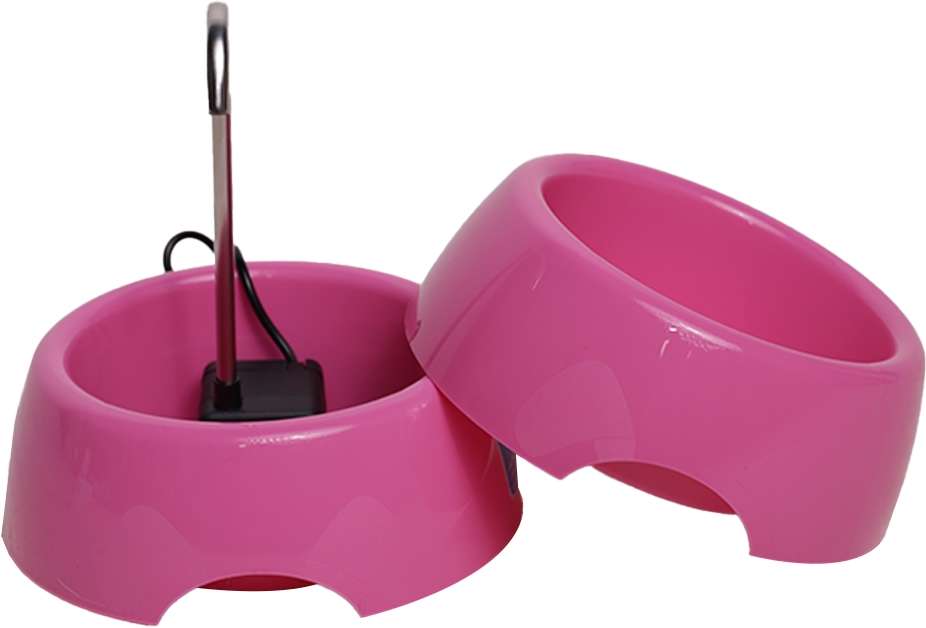 Fonte Splash Mini USB e Comedouro Rosa - Tam. Único