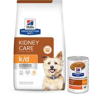 Kit Hill's Prescription Diet Ração Seca e Úmida k/d Kidney Care