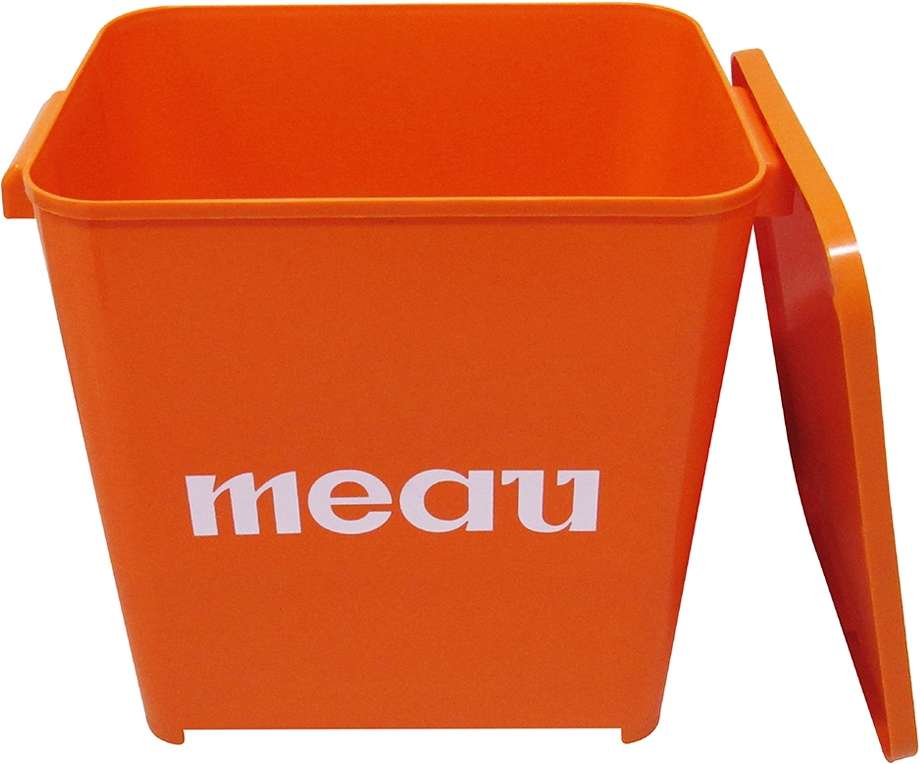 Porta Ração Meau Laranja - 6Kg