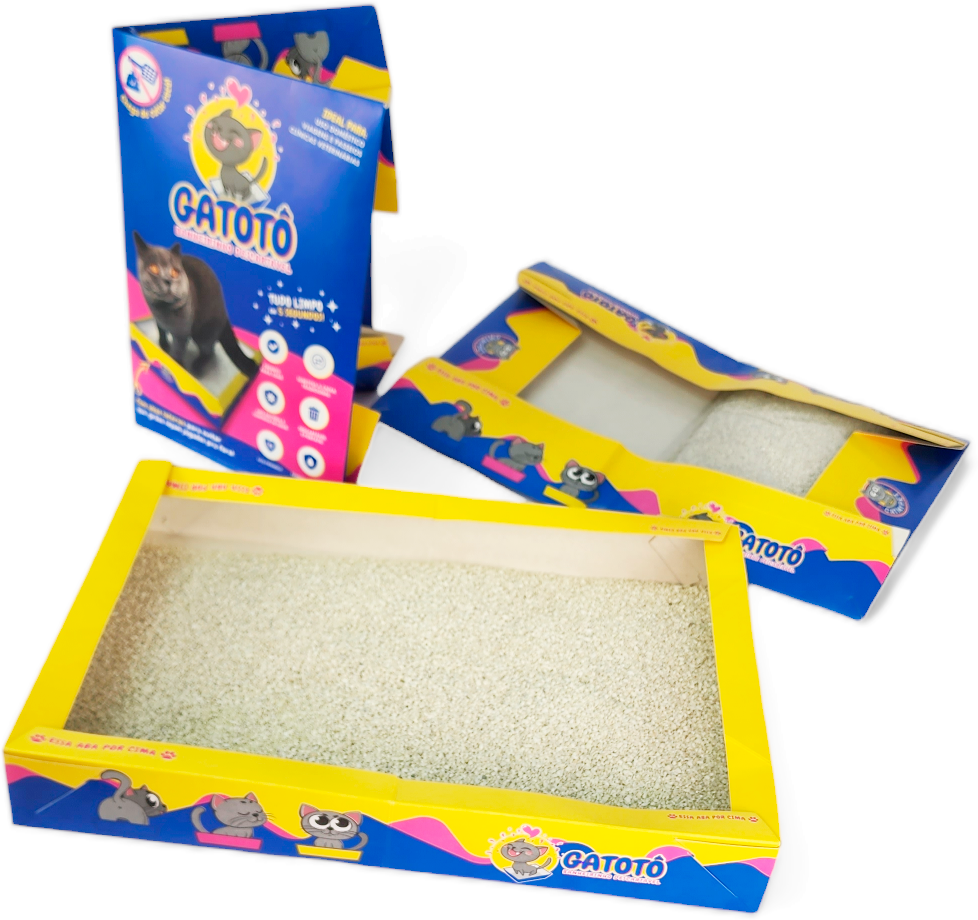 Bandeja Descartável CatMyPet Gatotô - Tam. Único