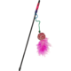 Brinquedo Kroco Varinha com Penas Rosa para Gatos