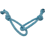 Brinquedo Kroco Corda Cabo de Guerra Azul para Cães