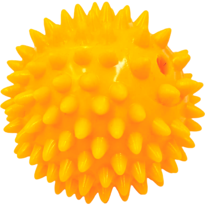 Brinquedo Kroco Ball Spike ll Amarelo para Cães