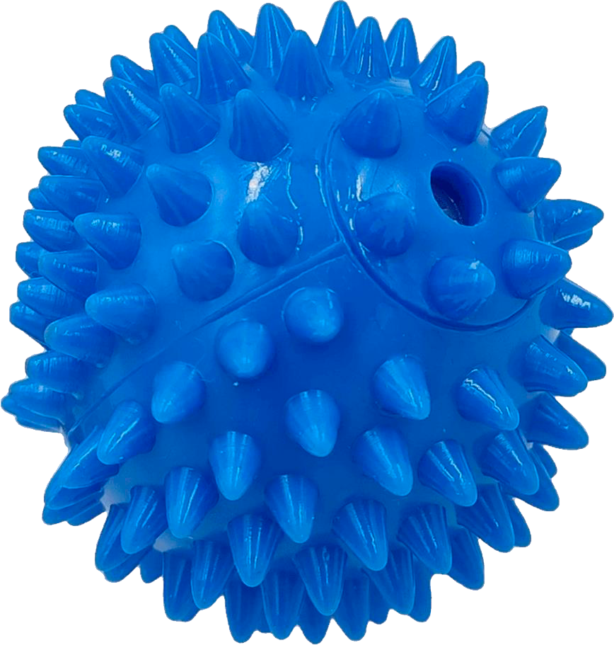 Brinquedo Kroco Bola Spike Azul para Cães - Tam. Único