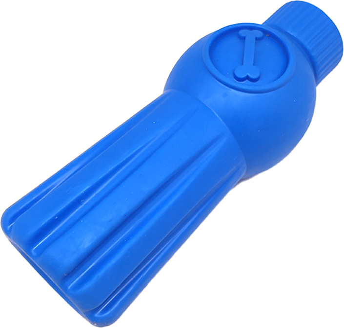 Brinquedo Kroco Mordedor Garrafinha Azul para Cães - Tam. Único