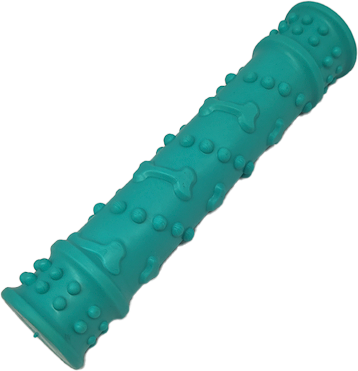 Brinquedo Kroco Mordedor Massageador Azul Claro para Cães - Tam. Único