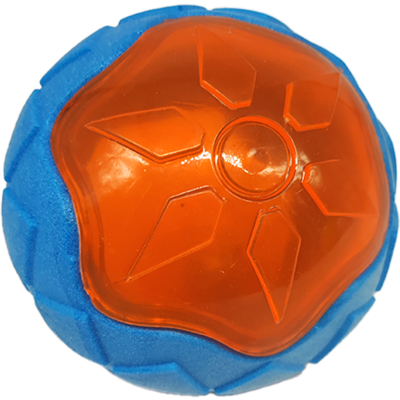 Brinquedo Kroco Bola Yes Laranja para Cães
