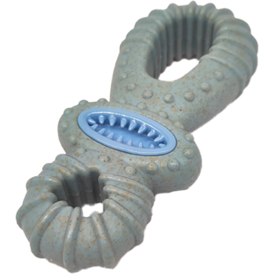 Brinquedo Kroco Mordedor Oak Matter Azul Claro para Cães