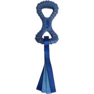 Mordedor Kroco Texturizado Wood com Fita Azul para Cães - Tam. Único