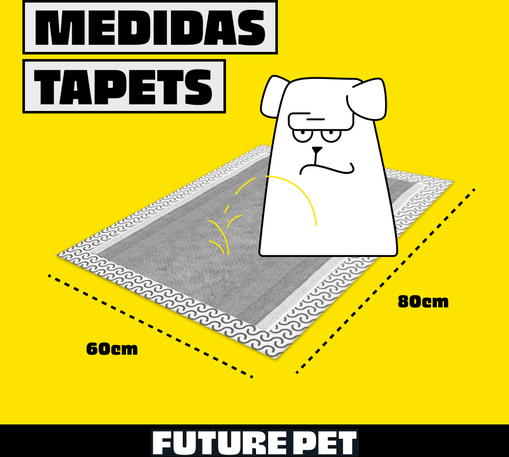 Tapete Higiênico Future Pet Carvão Ativado para Cães - 30 Unidades